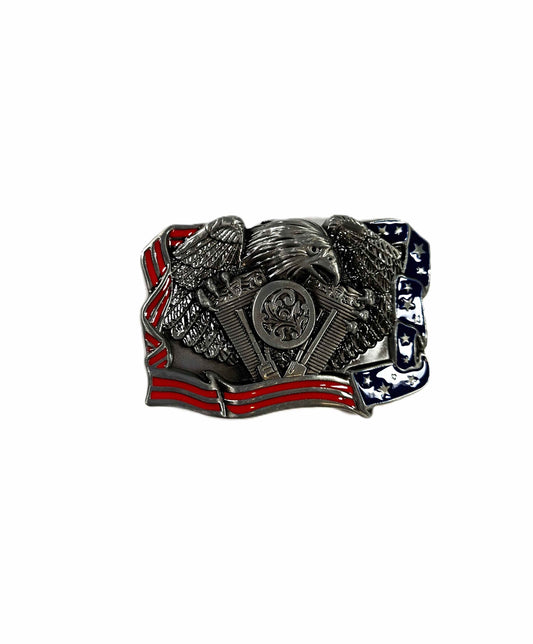 Buckle/ Skärpspänne - MC-motor, örn
