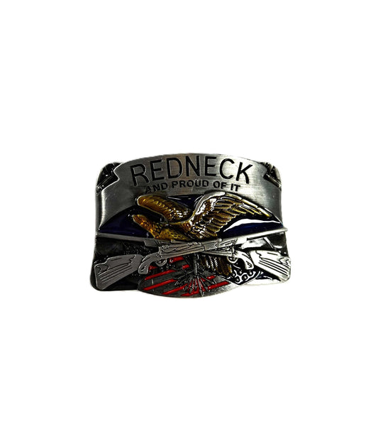 Buckle/ Skärpspänne - Redneck and proud