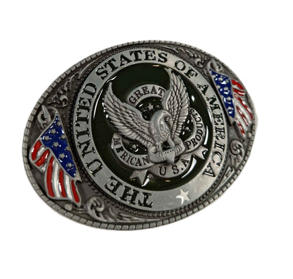 Buckle/ Skärpspänne - The USA