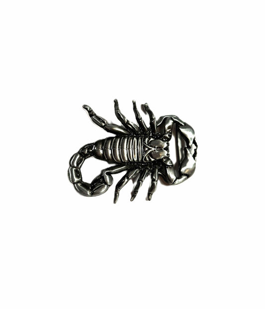 Buckle/ Skärpspänne - Silverskorpion