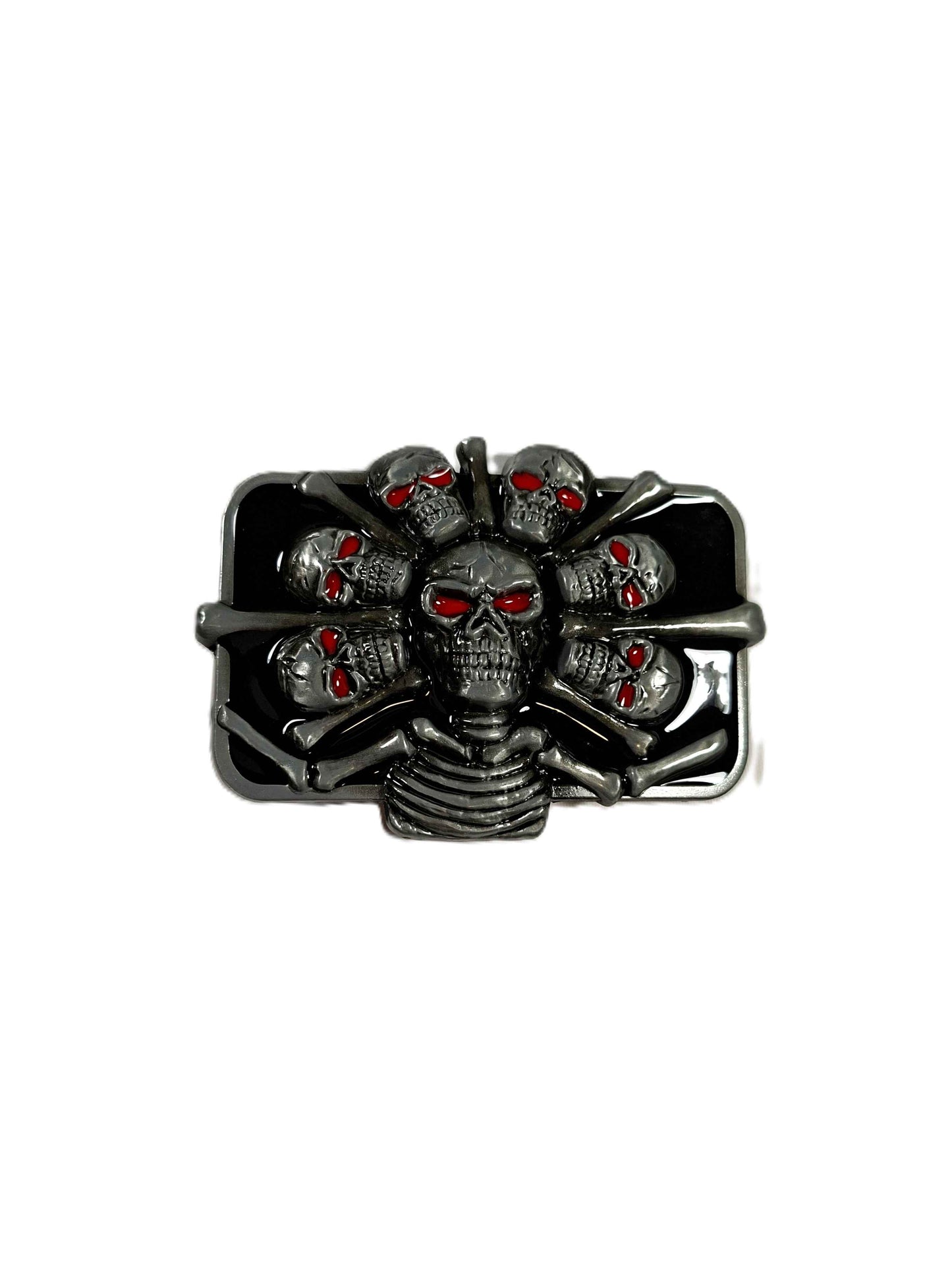 Buckle/ skärpspänne - 7 skallar