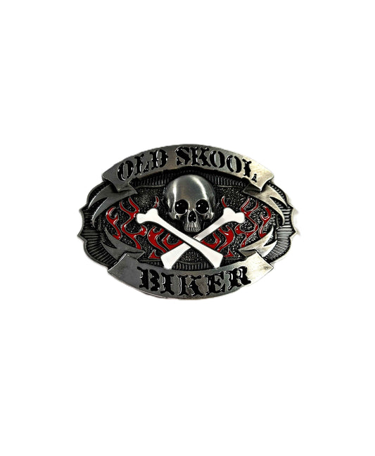 Buckle/ skärpsäne - Old Skool Biker