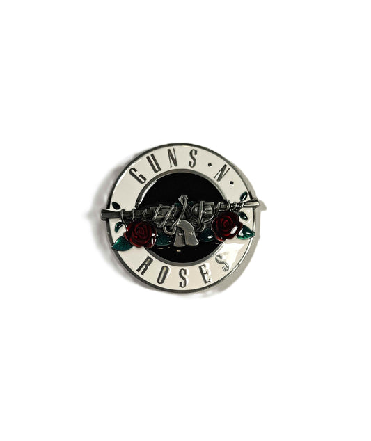 Buckle/ Skärpspänne - Guns N Roses, Vit