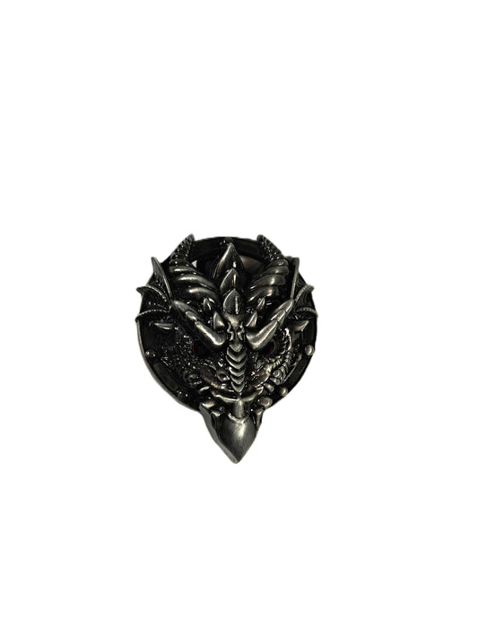 Buckle / Skärpspänne - Silverdrake