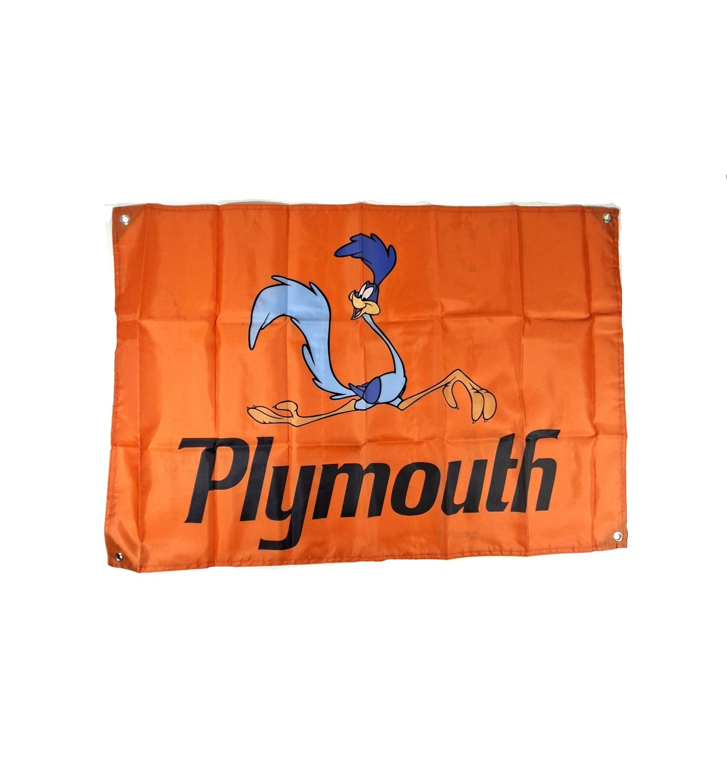 Flagga - Plymouth, enkel röd