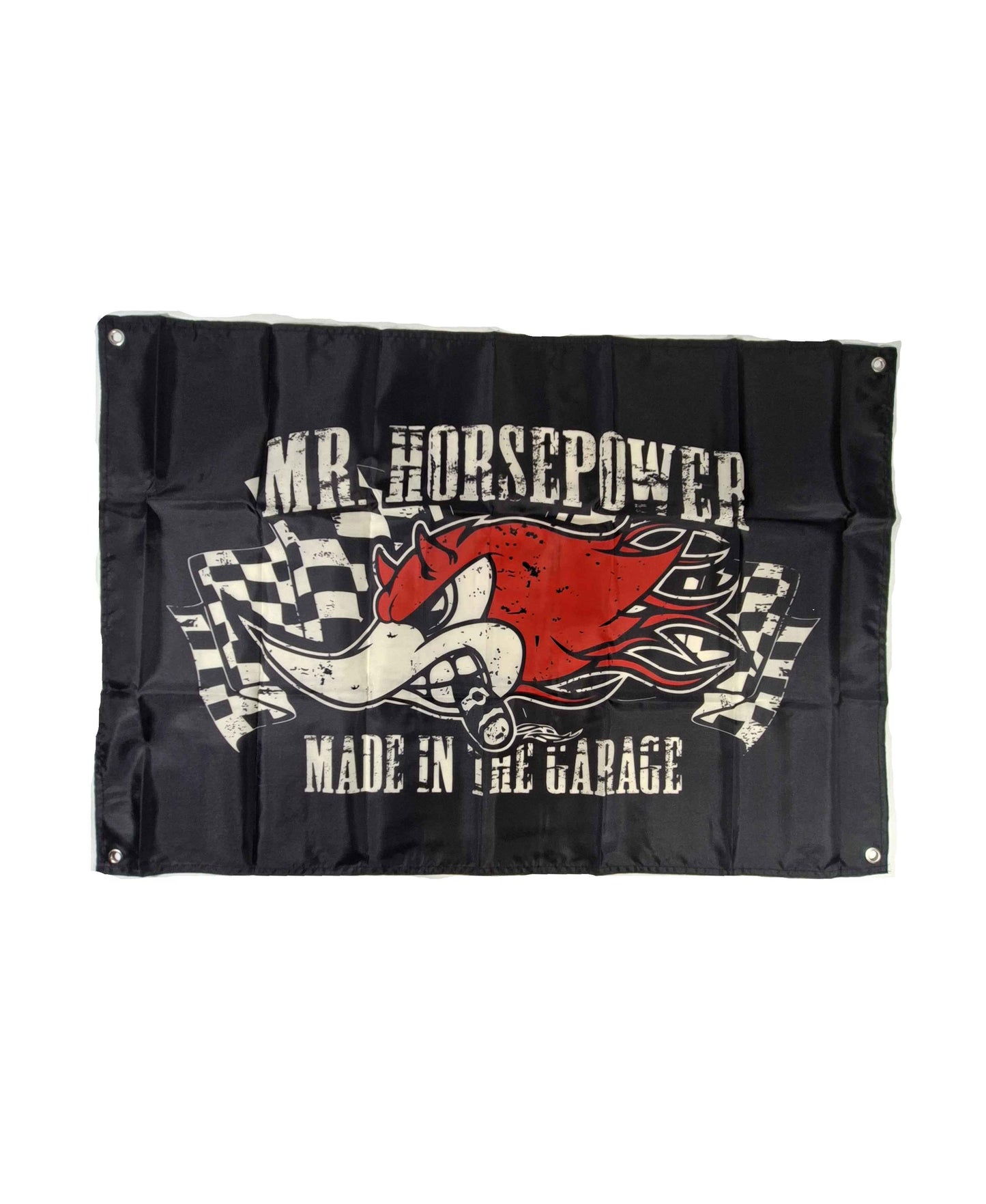 Flagga - Mr. Horsepower, Made in the garage