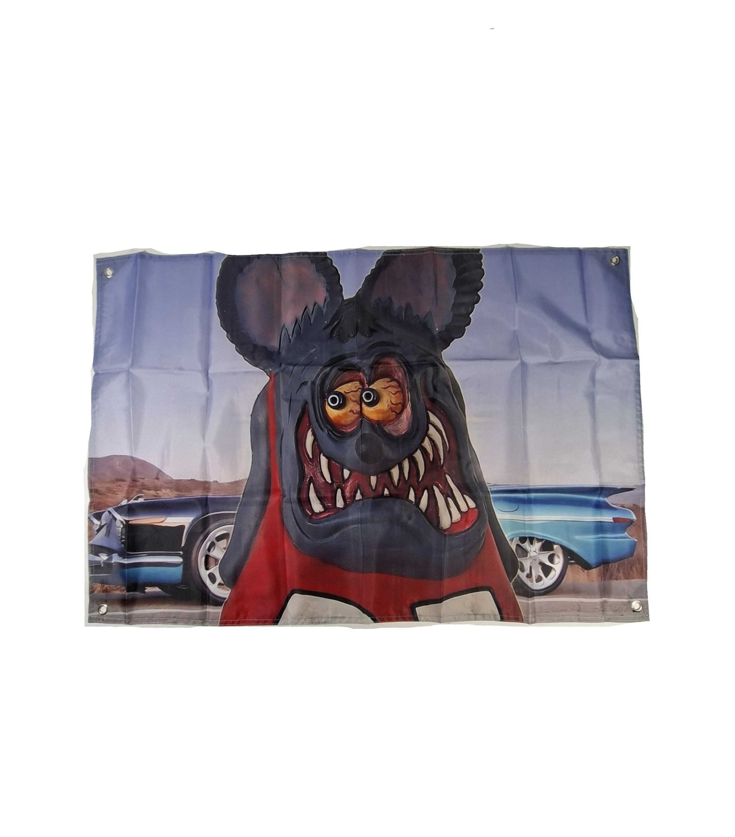 Flagga - Rat fink konstnärlig