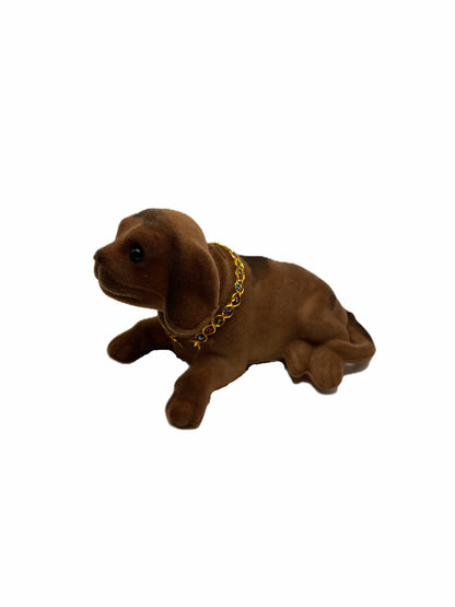 Nickande hund, Liten brun