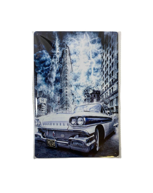 Plåtskylt 20*30 - Oldsmobile Blixtar