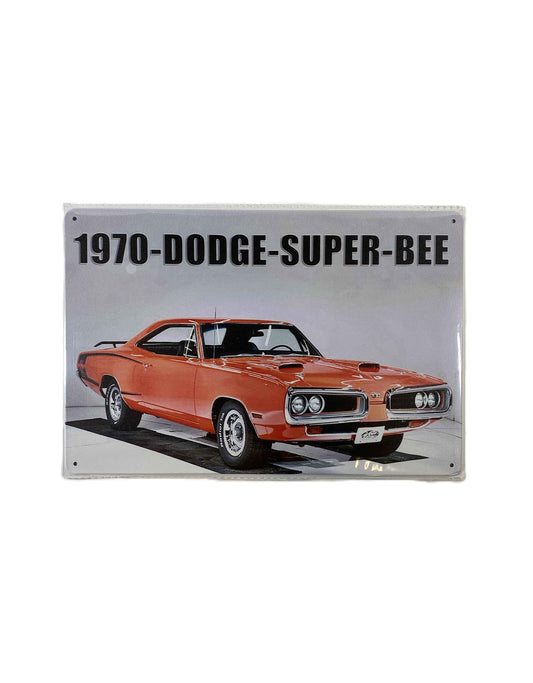 Plåtskylt 20*30 - Dodge super bee
