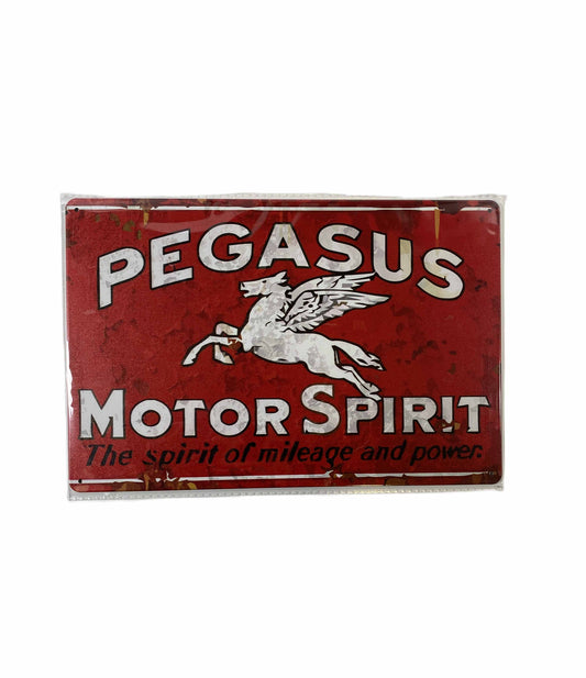 Plåtskylt 20*30 - Pegasus MotorSpirit