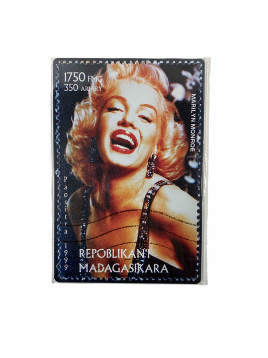 Plåtskylt 20*30 - Monroe, frimärke 1999