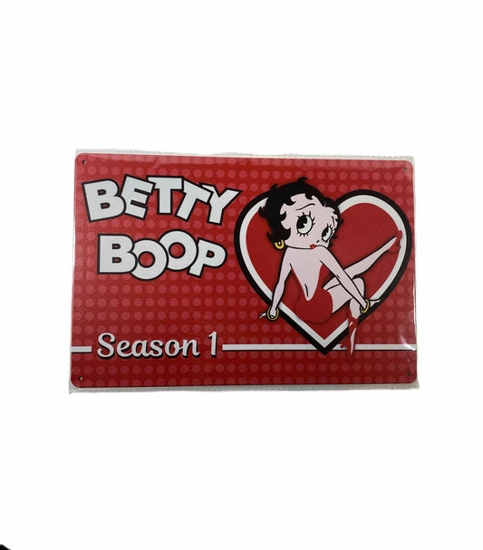 Plåtskylt 20*30 - Betty Boop, Season 1