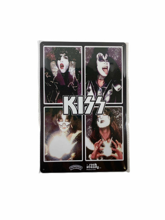 Plåtskylt 20*30 - Kiss, 4 Porträtt
