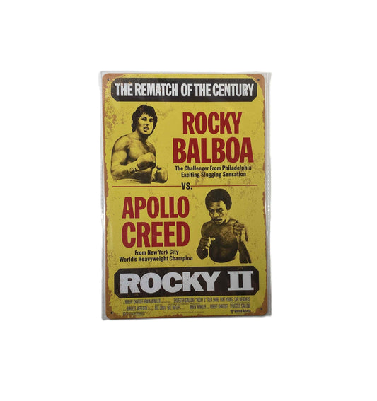 Plåtskylt 20*30 - Rocky Balboa