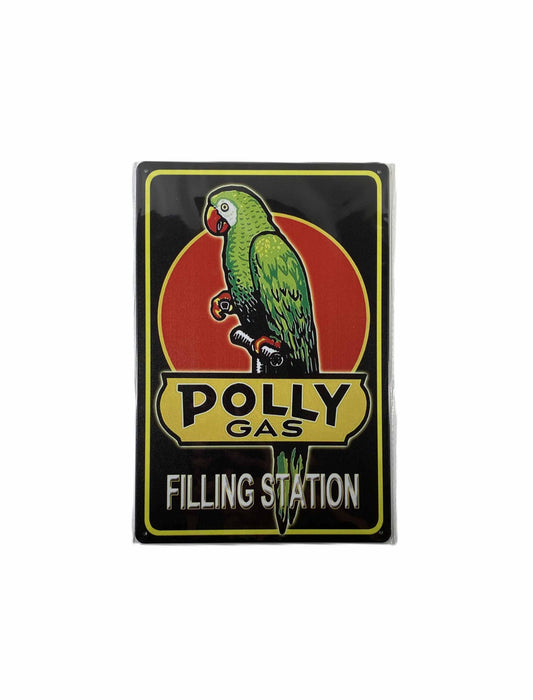 Plåtskylt 20*30 - Polly Gas
