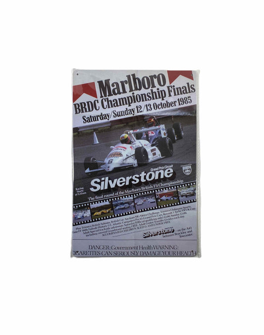 Plåtskylt 20*30 - Marlboro, Silverstone