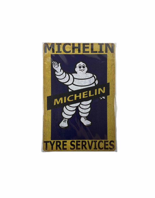 Plåtskylt 20*30 - Michelin Tyre services