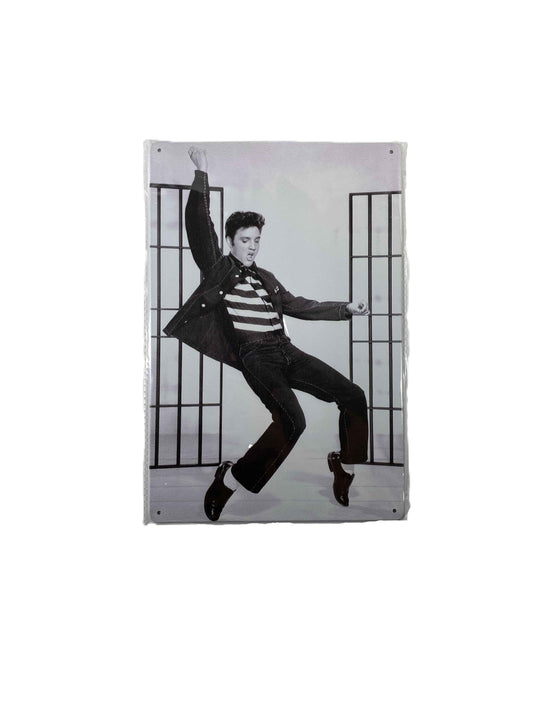 Plåtskylt 20*30 - Elvis på Tå