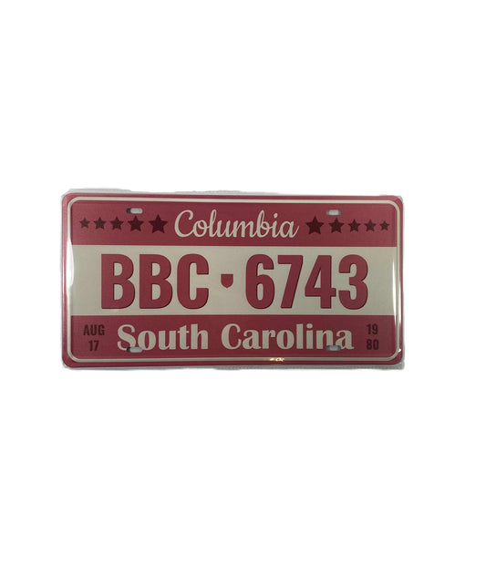 Nr Plåtskylt 30*15 - Columbia BBC