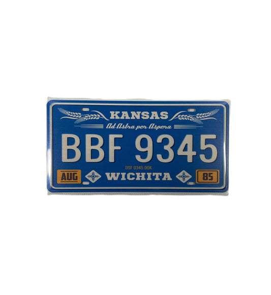 Nr Plåtskylt 30*15 - Kansas BBF