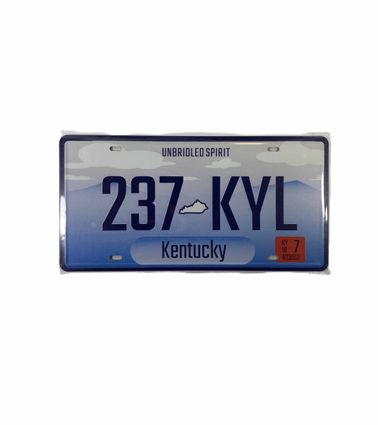 Nr Plåtskylt 30*15 - Kentucky 237