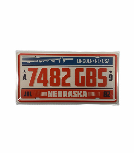 Nr Plåtskylt 30*15 - Nebraska 7482