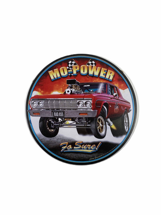 Rund skylt 30cm - Mo-Power