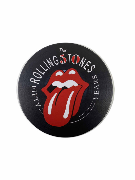 Rund skylt 30cm - Rolling Stones 50-years