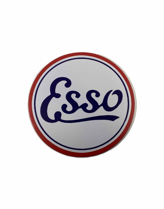 Rund skylt 30cm - Esso ren