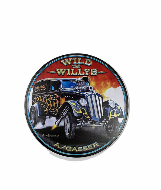Rund skylt 30cm - Wild willys