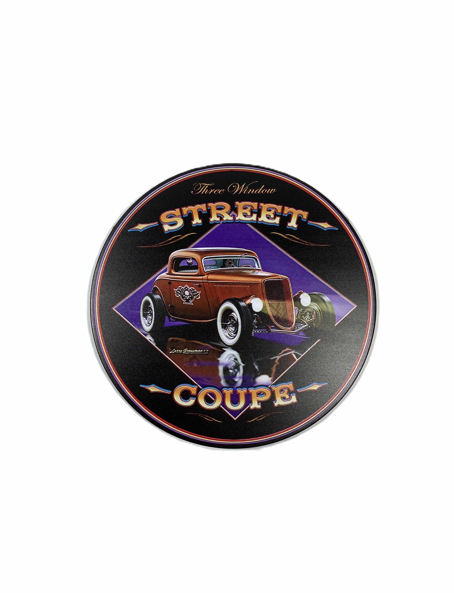 Rund skylt - Street Coupe 30cm