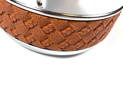 Snurraskfat Brun fläta