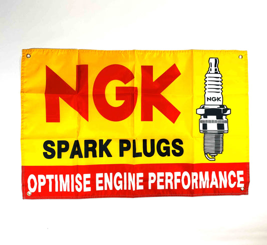 Flagga NGK Spark Plugs