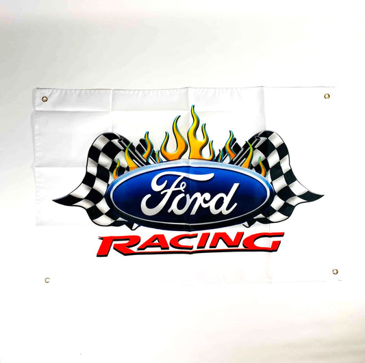 Flagga Ford Racing Målflaggor