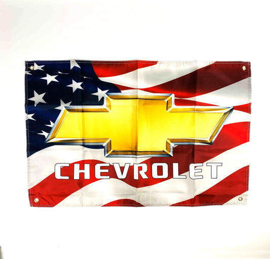 Flagga Chevrolet Amerikanska Flaggan