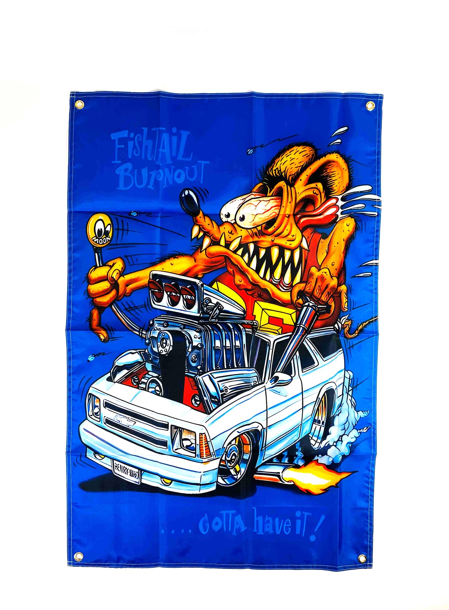 Flagga Ratfink Burnout