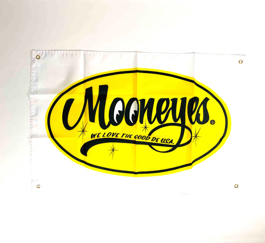 Flagga Mooneyes oval