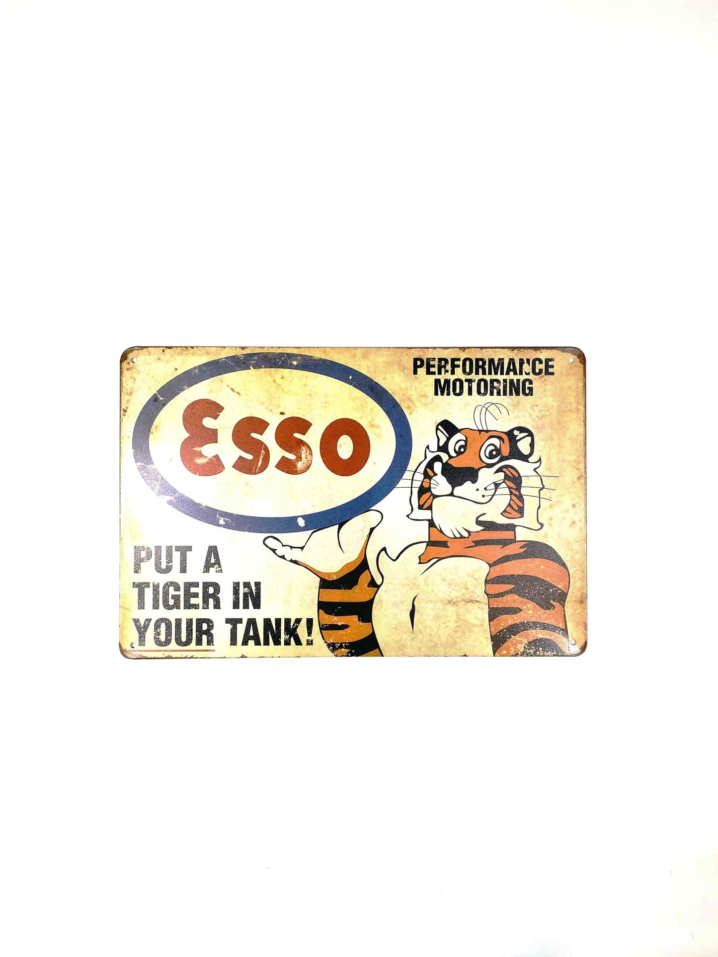 Esso Tiger Plåtskylt 20*30