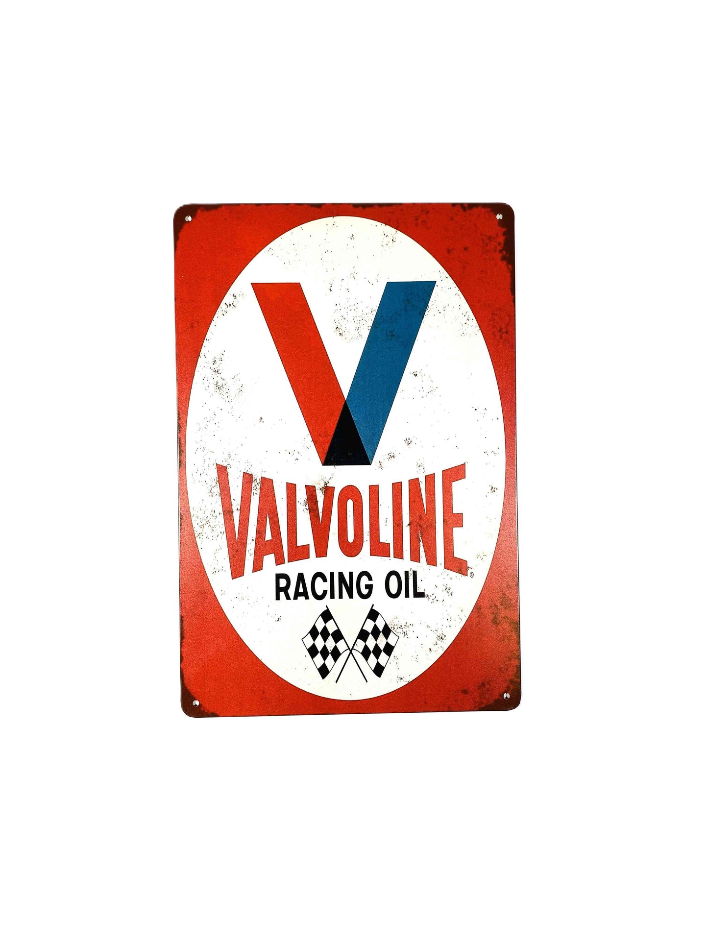 Valvoline Racing Oil, Plåtskylt 20*30