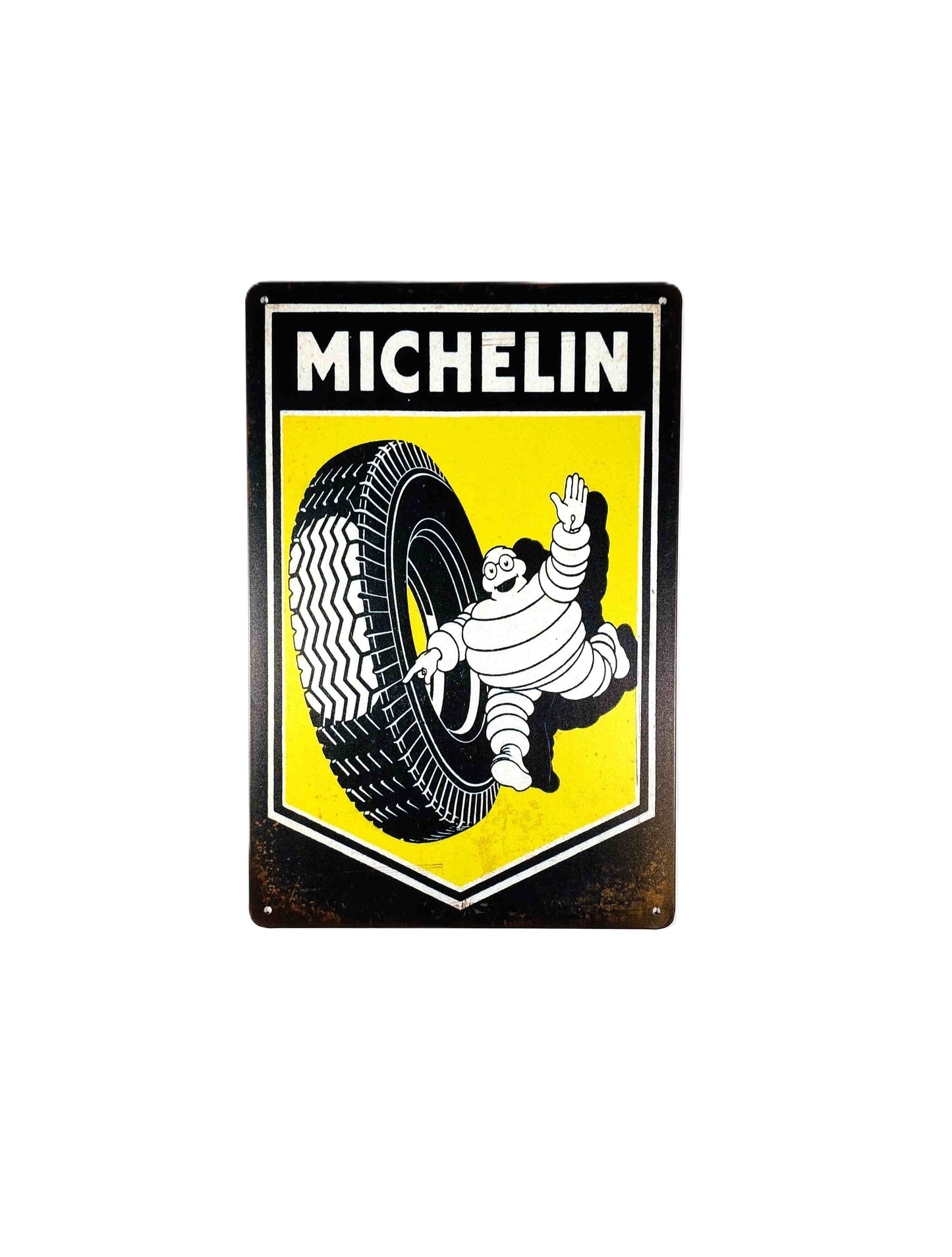 Michelin Däck och maskot, Plåtskylt 20*30