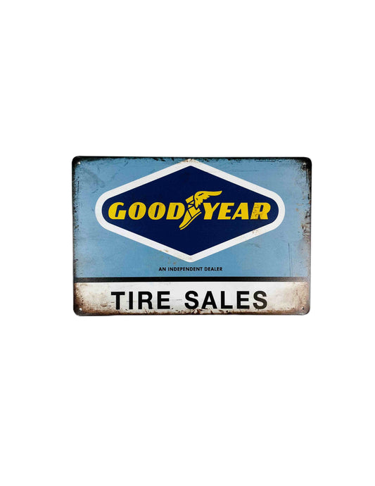 Good Year Tire sales, Plåtskylt 20*30