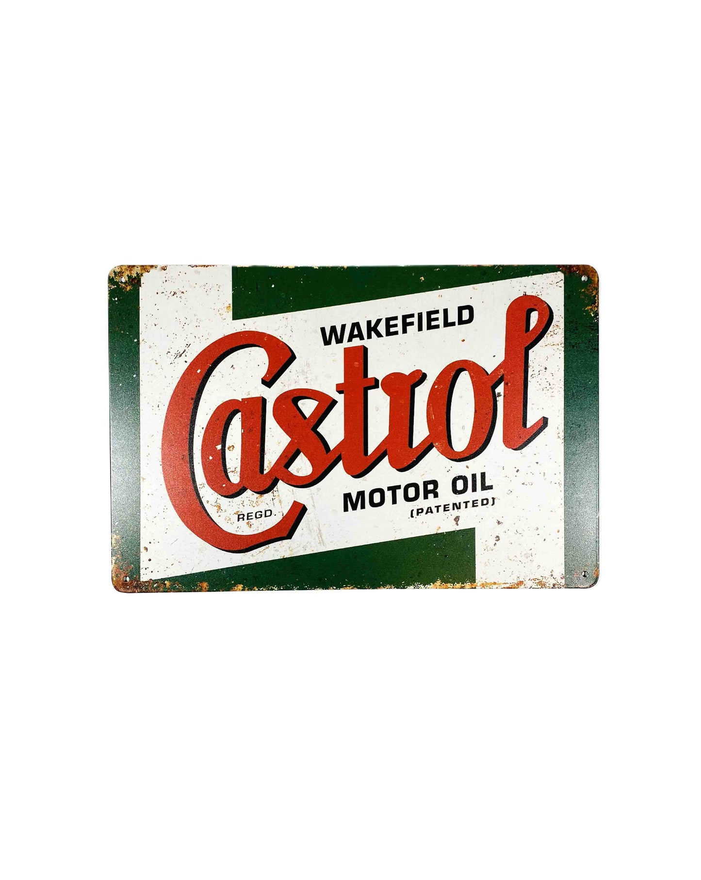 Castrol Motoroil, Plåtskylt 20*30