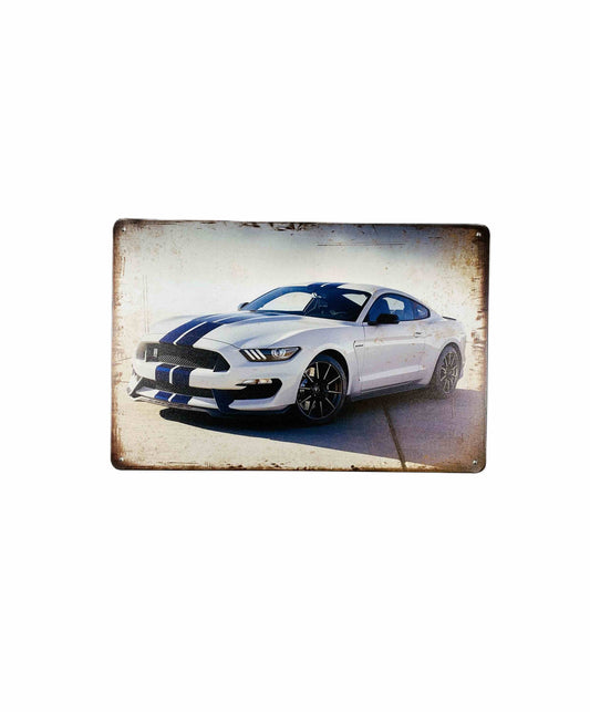 Shelby Mustang, Plåtskylt 20*30