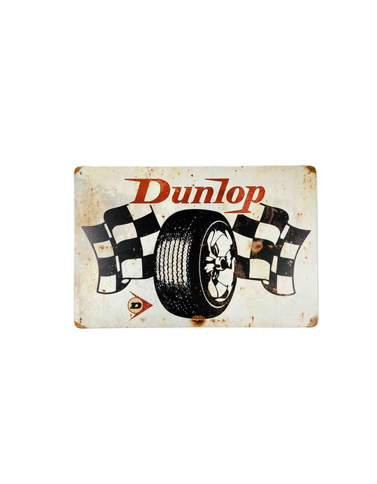 Dunlop Målflaggor, Plåtskylt 20*30