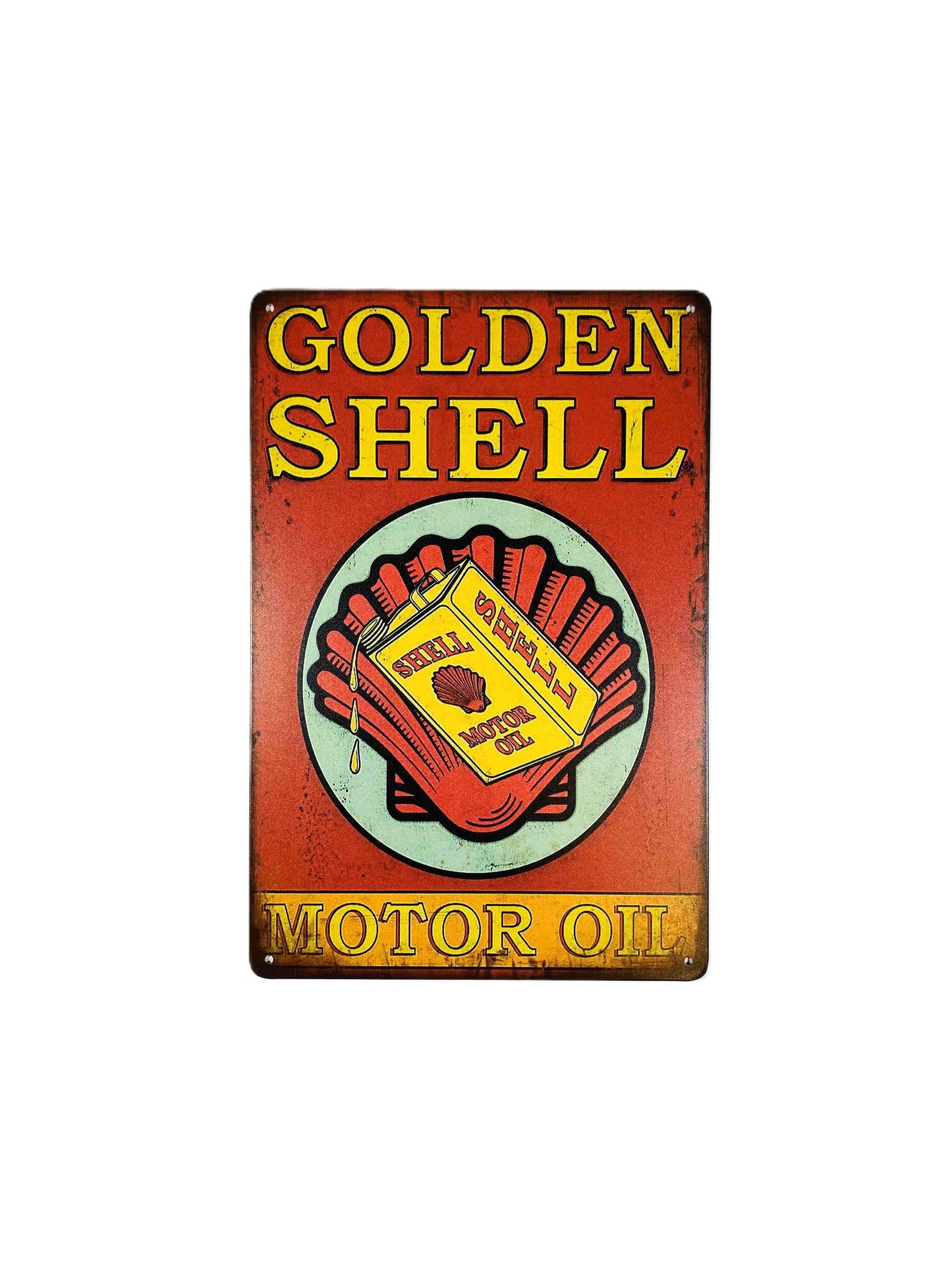 Golden Shell, Plåtskylt 20*30