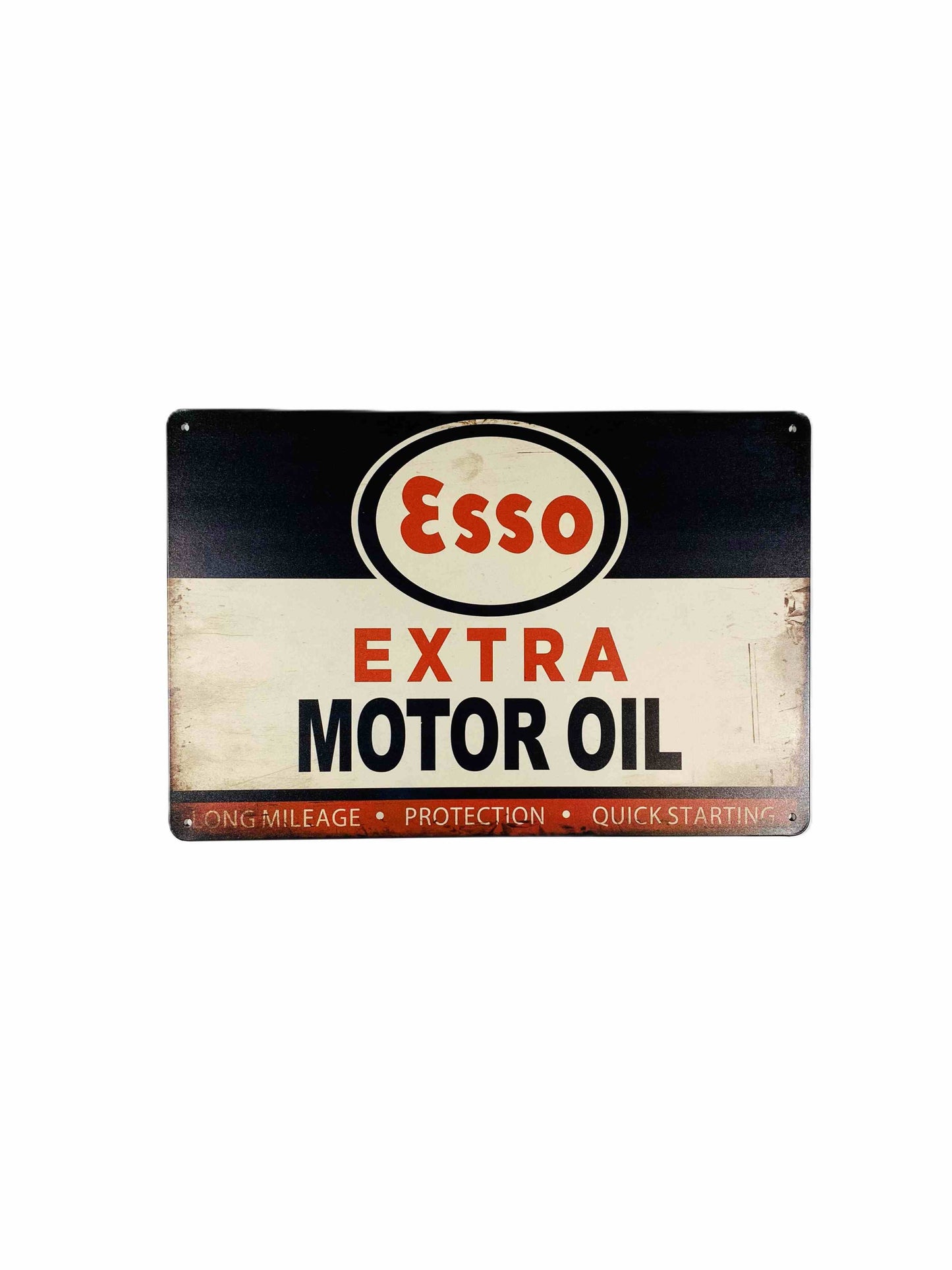 Esso Extra Motoroil, Plåtskylt 20*30