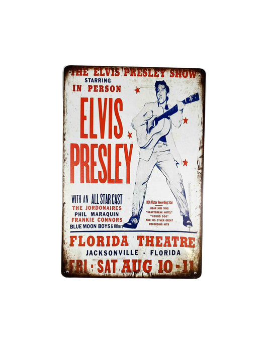 Elvis Presley Florida, Plåtskylt 20*30