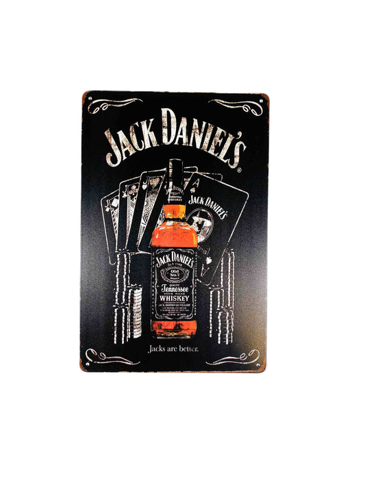 Jack Whiskey, Plåtskylt 20*30