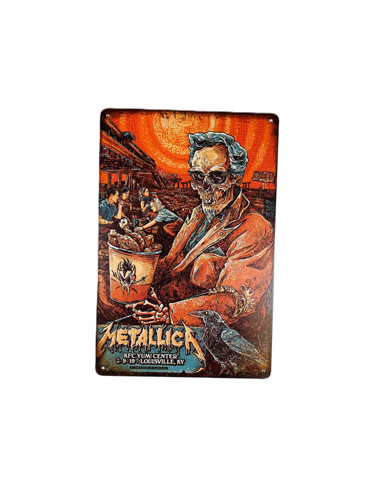 Metallica Monster, Plåtskylt 20*30